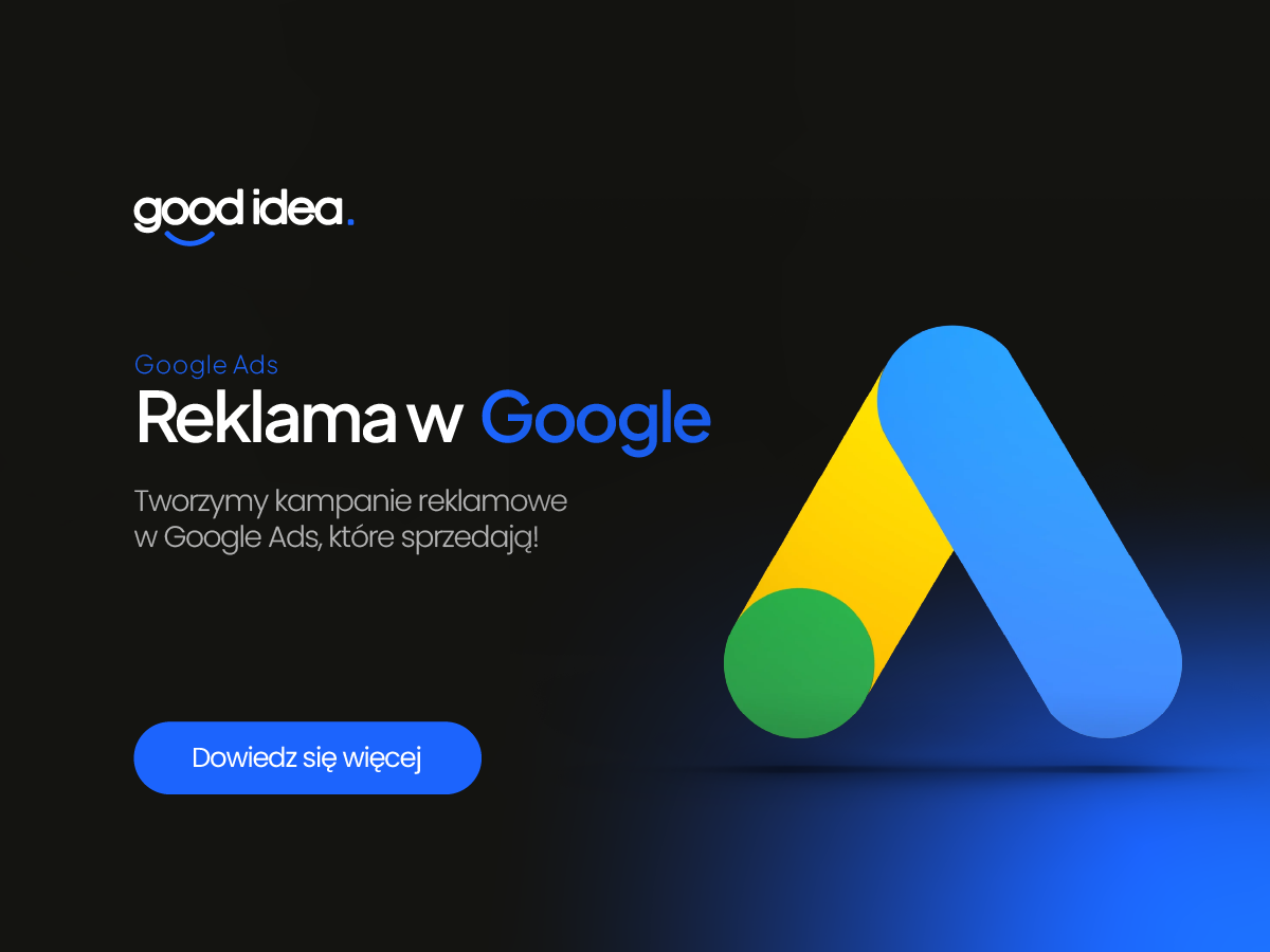 Reklama Google Ełk - Good idea Ełk